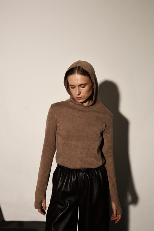 Hooded sweater