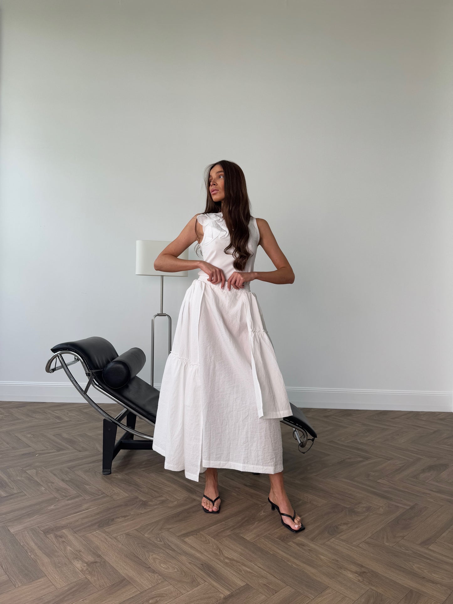 Asymmetrical skirt
