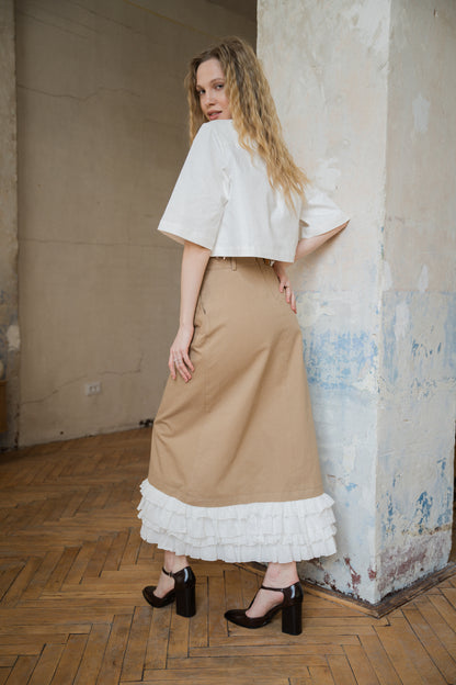Crop shirt