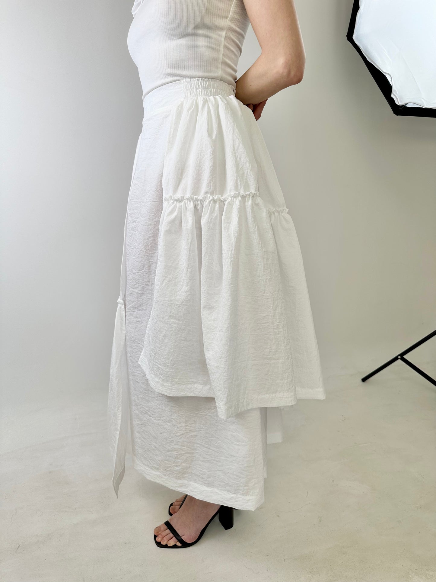 Asymmetrical skirt