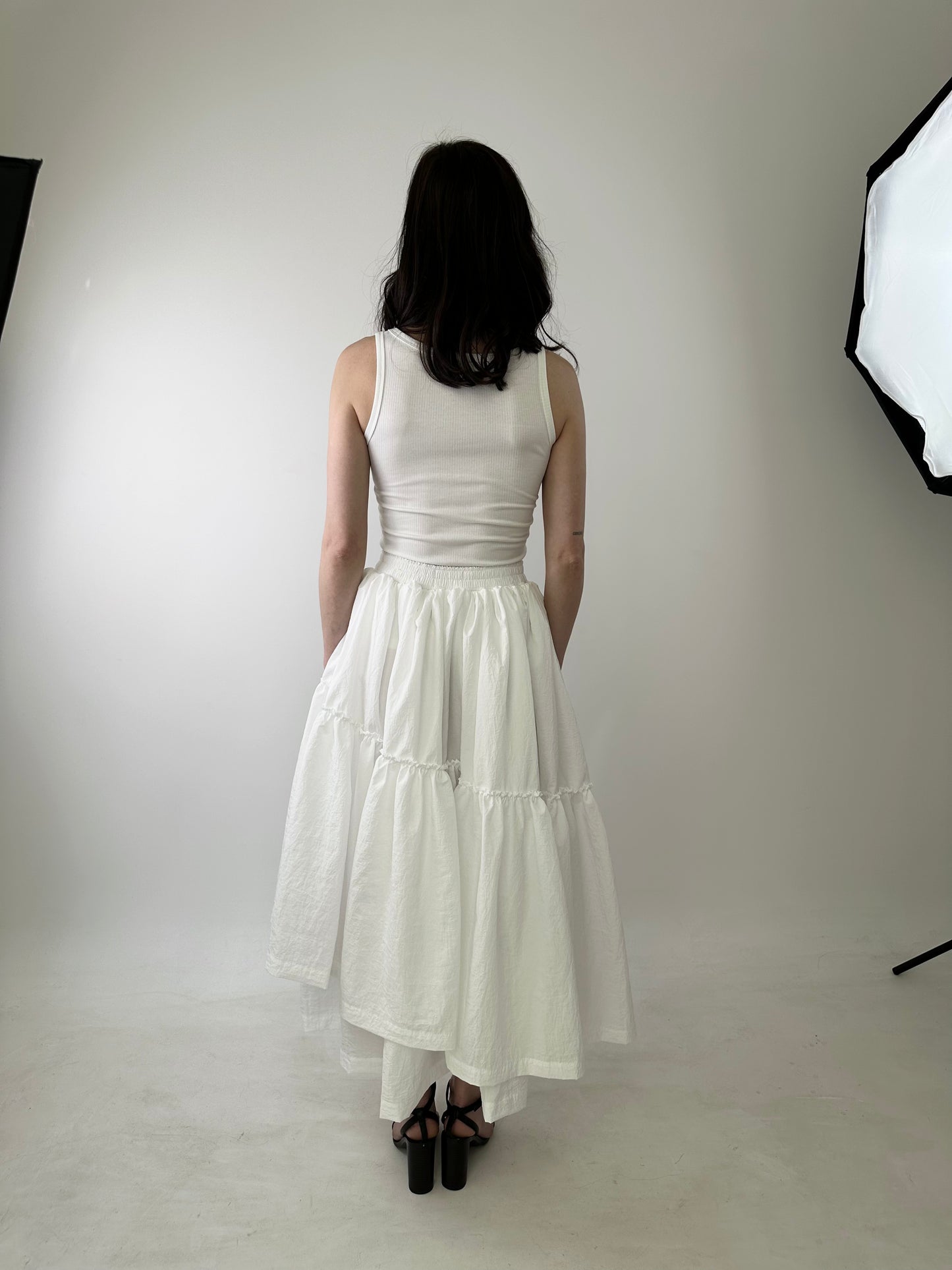 Asymmetrical skirt