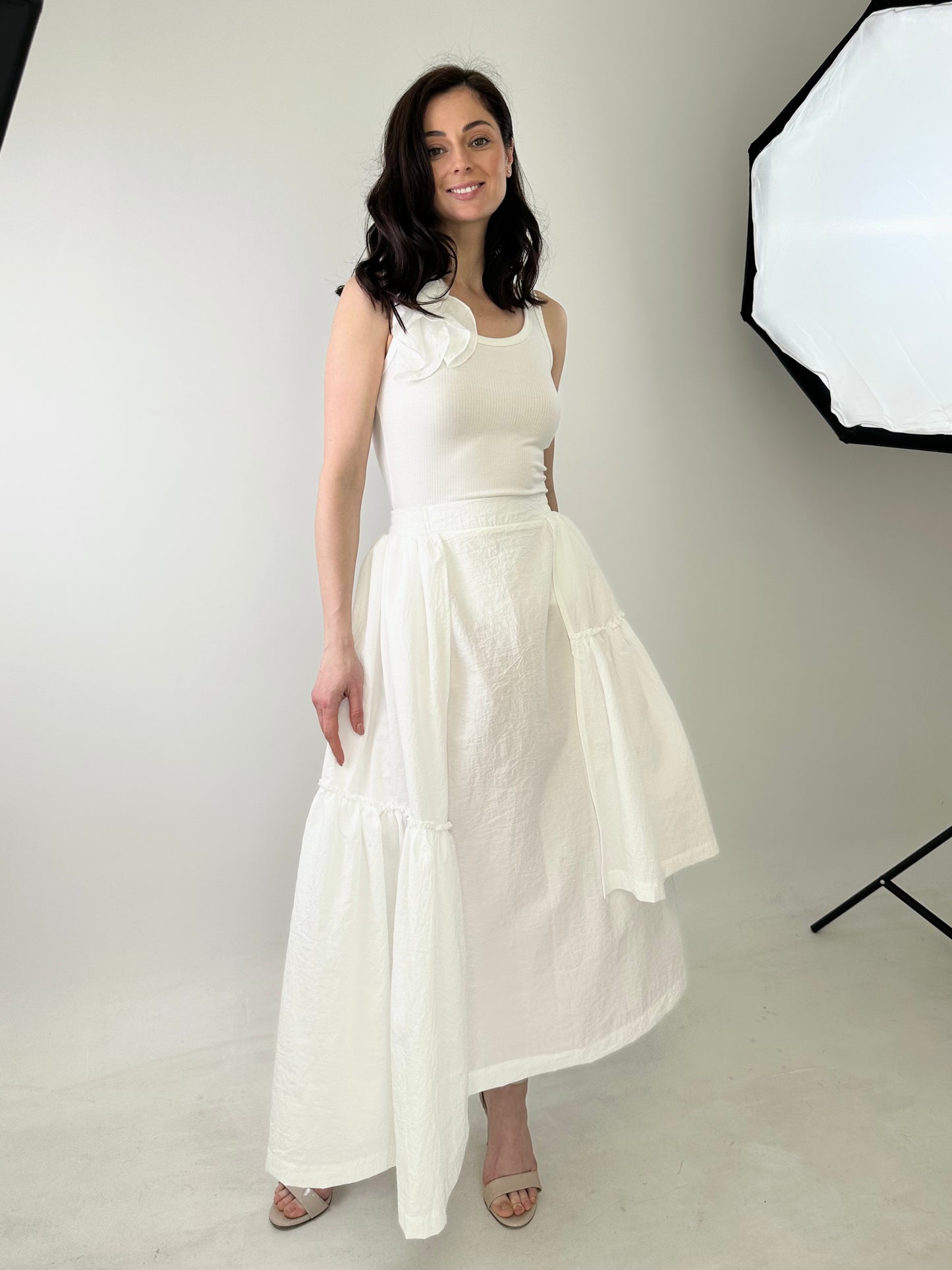Asymmetrical skirt