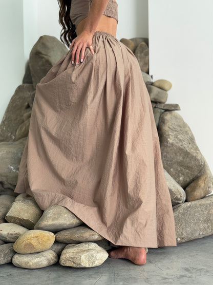 Top and skirt set