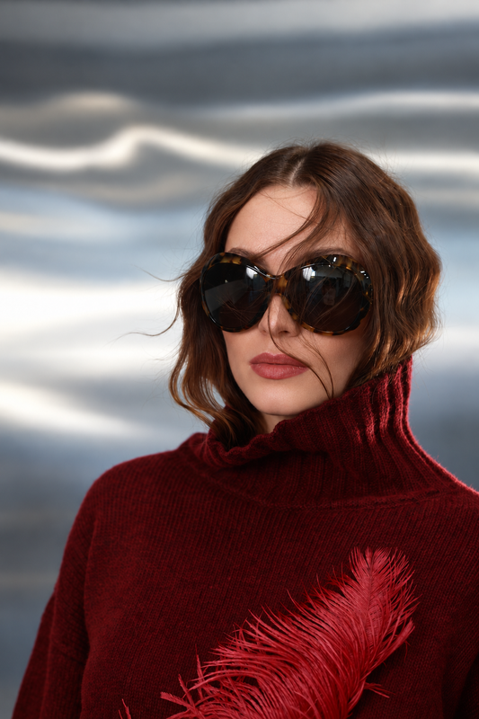 Feather detail  sweater