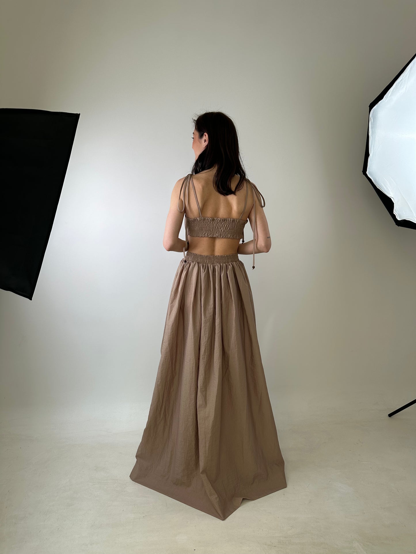 Top and skirt set