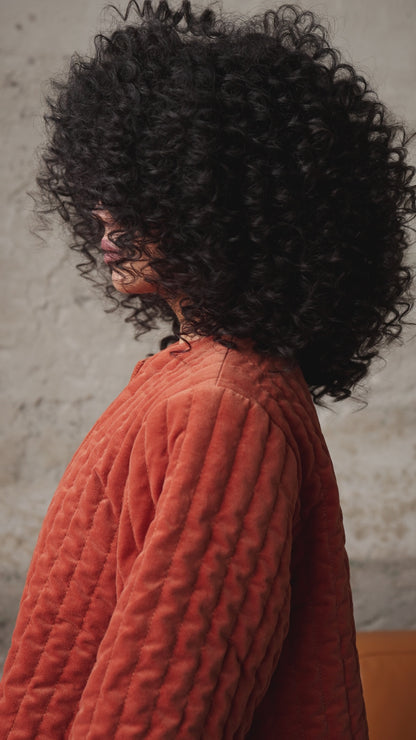 Велюрове пальто